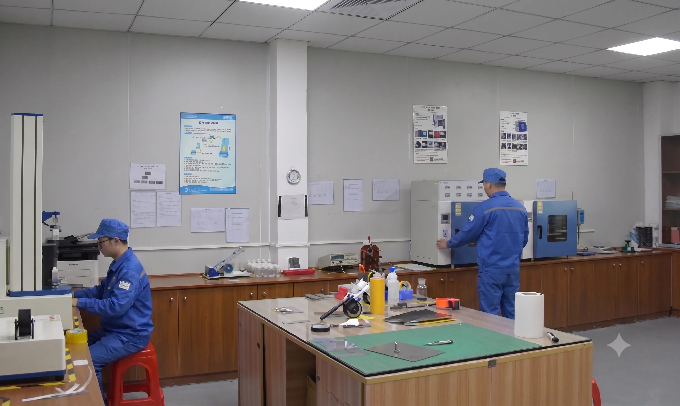 Thermal & adhesive testing